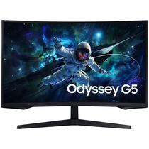 Monitor Gamer Curvo Samsung Odyssey G5 S32CG552EN de 32" WQHD 16:9 144HZ 1 MS MPRT com Displayport/HDMI