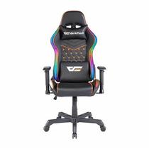 Darkflash Sillon Gamer RC-650 RGB Plastico/Tela Negro/Arcoiris