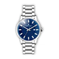 Relógio Analógico Masculino Daniel Klein Premium DK.1.12413-3 - Prata e Azul