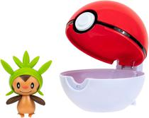 Pokemon Clip  N  Go Chespin + Poke Ball Jazwares - PKW3134