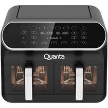 Fritadeira Electrica Quanta QTAFS80 Dual com 2400W/4/4L/110V - Preto