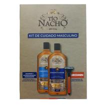 Tio Nacho Set Shampoo Engrosador + Acondicionador + Groomen 5697