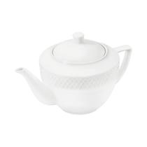 Tetera de Porcelana Wilmax WL-880110/1C 900ML Blanco