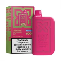 Dispositivo Descartavel Pod Salt Nexus 6000 Puffs Strawberry Watermelon Kiwi