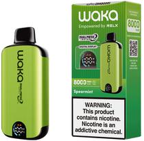 Vaper Descartavel Waka Sopro 3% Nicotina 8000 Puffs - Spearmint