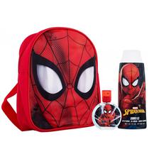 Kit Perfume Infantil Marvel Spiderman Edt 50 ML + Gel de Banho + Mochila