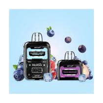 Pod Descartavel Maxbar Jupiter 20K Peach Grape Ice + Refil Blueberry Cherry Cranberry Ice