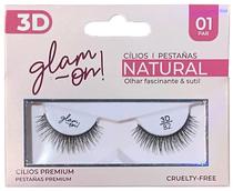 Cilios Posticos Glam-On Natural 3D/82 - 1 Par