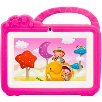 Tablet Atouch Q40 Kids 256GB/8GB Ram de 7.0" 13MP/5MP + Capinha Rosa