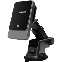 Carregador Magnético para Carro Verbatim Charge 'N' Drive Qi RGB Sem Fio 15 W - Preto (31862)