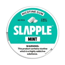 Goma de Nicotina Slapple Gum Mint 2MG (40 Unidades)