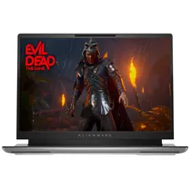 Notebook Gamer Alienware X16 R2 AW16R2-9517SLV-Pus Intel Core Ultra 9 185H Tela QHD+ 16" / 32GB de Ram / 1TB SSD / Geforce RTX4070 8GB - Lunar Prata (Ingles)