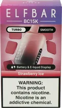 Vape Descartável Elf Bar BC15K Strawberry Ice - 15000 Puff