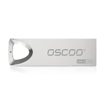 Pendrive de 16GB Oscoo R005 / USB 2.0 Flash Drive - Prata