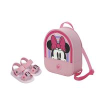 Sandalia+Mochila Minnie Mouse Grendene 23078 BE278