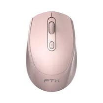 Mouse Sem Fio Wireless FTX FTXG22 / 1600DPI / 4 Botões / 2.4 GHZ - Rosa