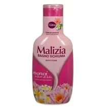 Sabonete Liquido Malizia Bath Foam Monoi e Fiori Loto 1L