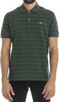 Outlet Camisa Polo Lacoste PH9430 Masculina - Verde/Azul