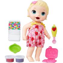 Boneca Hasbro Baby Alive Lanchinhos Lily Menina Loira - C2697