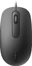 Mouse Mtek Optico 1000 Dpi - Black Silver