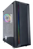 Gabinete Sate 2101K 1FAN Preto RGB Eatx