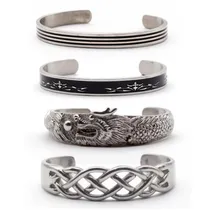 Pulseira Demahom de Aço Inox - 4 Modelos