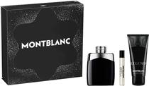 Kit Perfume Montblanc Legend Edt 100ML + 7,5ML + All-Over Shower Gel 100ML - Masculino