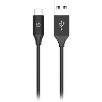 Cabo USB-A 2.0 para USB-C HP DHC-TC102-2M / 2 Metros - Preto