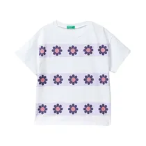Camiseta Infantil Benetton 3I1XC10HZ 101
