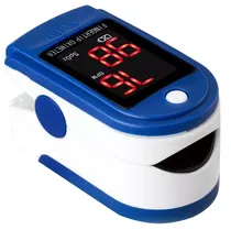 Oximetro de Dedo Fingertip LK87 - Azul/Branco