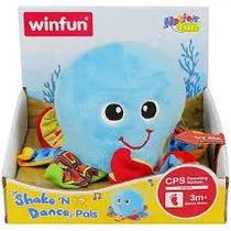 Winfun Bebes Pulpo Tiembla Y Baila Plastico 3+ Meses Multicolor