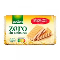 Bolacha Gullon Wafer Sem Açucar Baunilha 70G