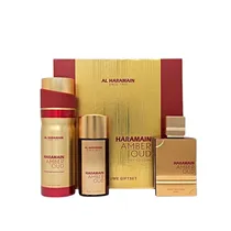 Kit Alharamain Amber Oud Ruby 75ML (3PIEZAS)