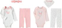 Conjunto para Bebe Orchestra HB0102-Roc - (3 Pecas) Macacao/Babador/Body