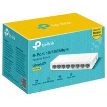 Roteador LS1008 Plastico 8 X Puertos 10/100MBPS Blanco