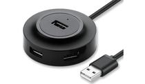 Hub USB Sate A-HUB12 4 Portas 2.0 Preto