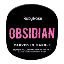 Blush Obsidian Carved In Marble Ruby Rose
