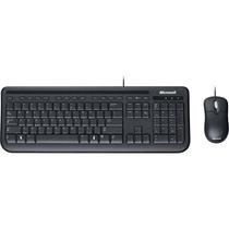 Teclado com Mouse Microsoft 600 para Empresas USB Espanhol Preto - 3J2-00008