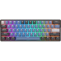 Teclado Mecanico Royal Kludge RK61 Plus 60% RGB Linear Wireless Switch Skycyan - Indigo