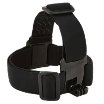 Suporte 4LIFE Versaflex Colletion Strap Head FL1 Faixa de Cabeça para Camera de Açao Gopro - Preto