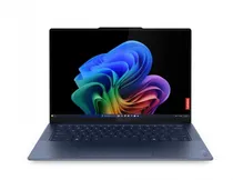 Notebook Lenovo Yoga Slim 7 14Q8X9 (83ED0001US), Snapdragon X Elite X1E-78-100 3.40HZ, 16GB Ram, 512GB SSD, Tela 14.5" Touch 3K (2944 X 1840) Oled, Windows 11 Home Copilot + PC, Inglês, Cosmic Azul