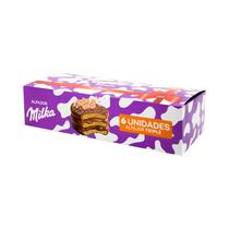 Alfajor Triple Dulce de Leche 6 Unidades Milka