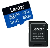 Cartão de Memória SD Lexar High-Performance 633X 32GB 100MB/s C10 - Blue Series