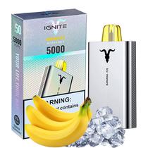 Vape Descartavel Ignite V50 5000 Puffs com 5% Nicotina - Banana Ice