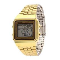 Relogio Casio Vintage Unisex A500WGA-9 Dorado