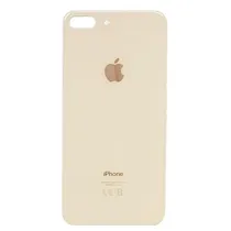 Tapa Trasera iPhone 8 Plus Dourado Sin Lente