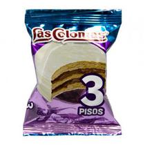 Alfajor Las Colonias Recheio Doce de Leite Cobertura Branca 65G