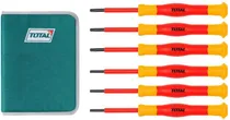 Chaves de Fenda de Precisão Isoladas Total THKIPSD0601 (6 PCS)