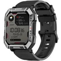 Relogio Smartwatch Blackview W60 com Bluetooth / Pulseira Extra - Preto