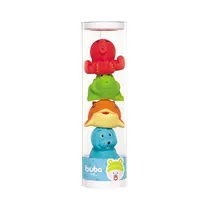Kit Juguete de Baño Buba 4689 Sea Tubo 4 Piezas